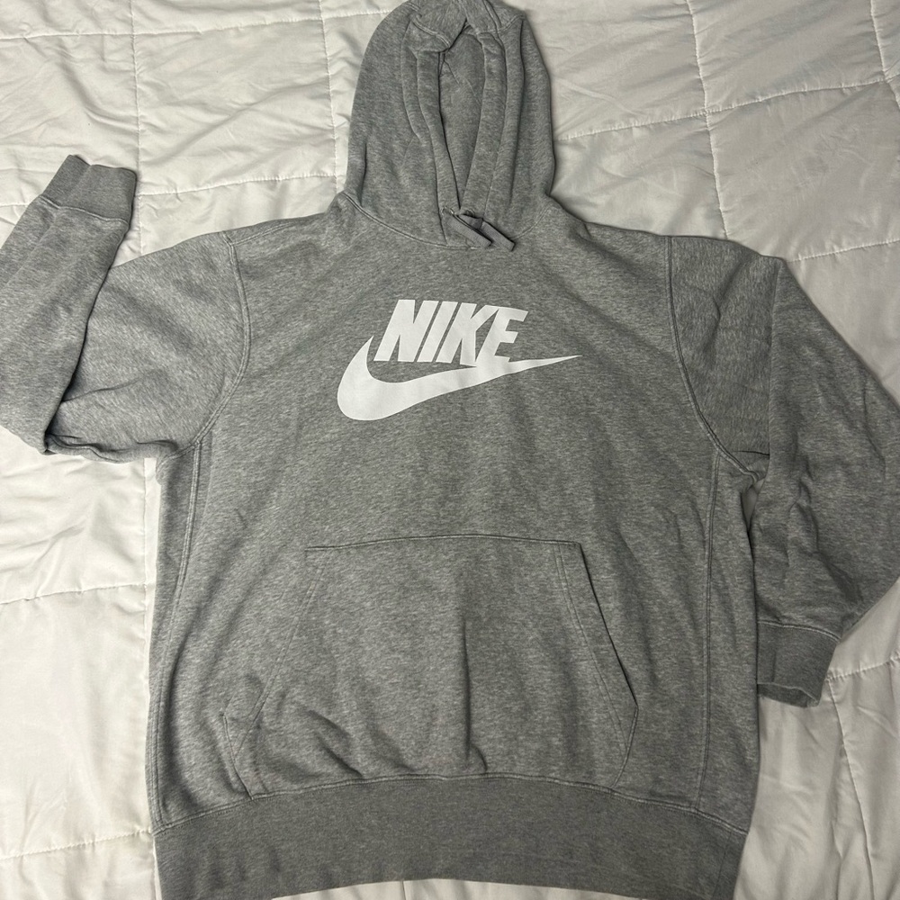 Nike Heather Gray Men's Hoodie